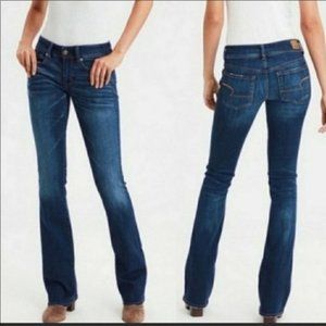 American Eagle Kick Boot Jeans Bootcut Size 0 Regular